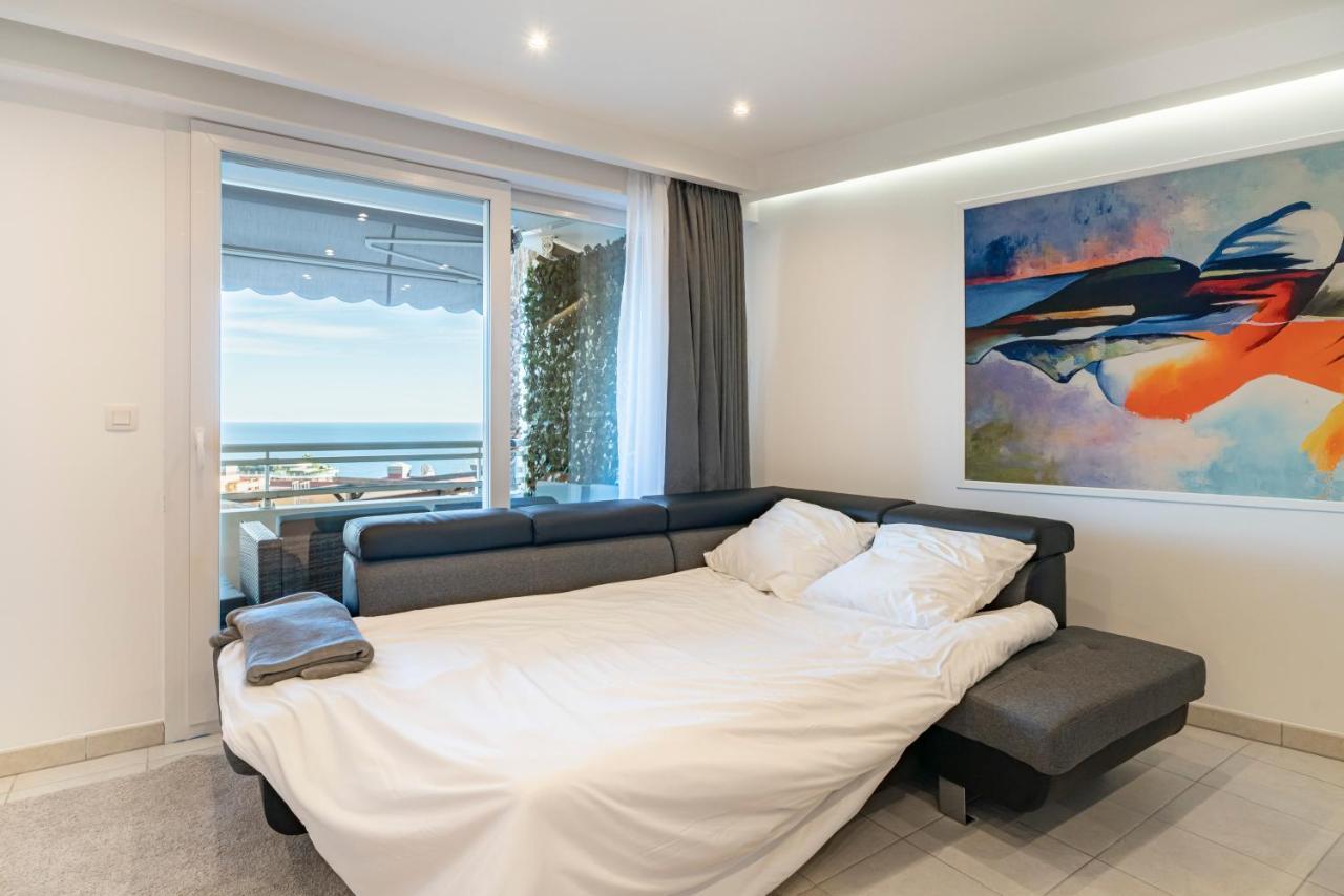Frontiere Monaco, Terrasse, Vue Mer, Parking - Ab Beausoleil Exterior foto