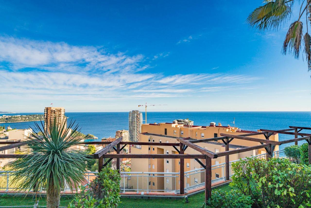 Frontiere Monaco, Terrasse, Vue Mer, Parking - Ab Beausoleil Exterior foto